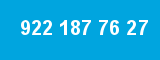 922 187 76 27
